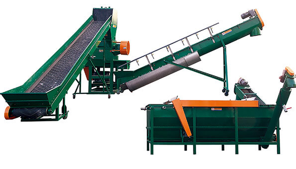 Dirty Waste Film Washing Equipment