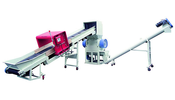 Powerful Crusher Machine with Metal Detector - Wan Ming Machinery