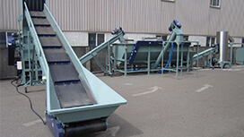 CRUSHER WITH WASHING LINE (WASHING TANK)